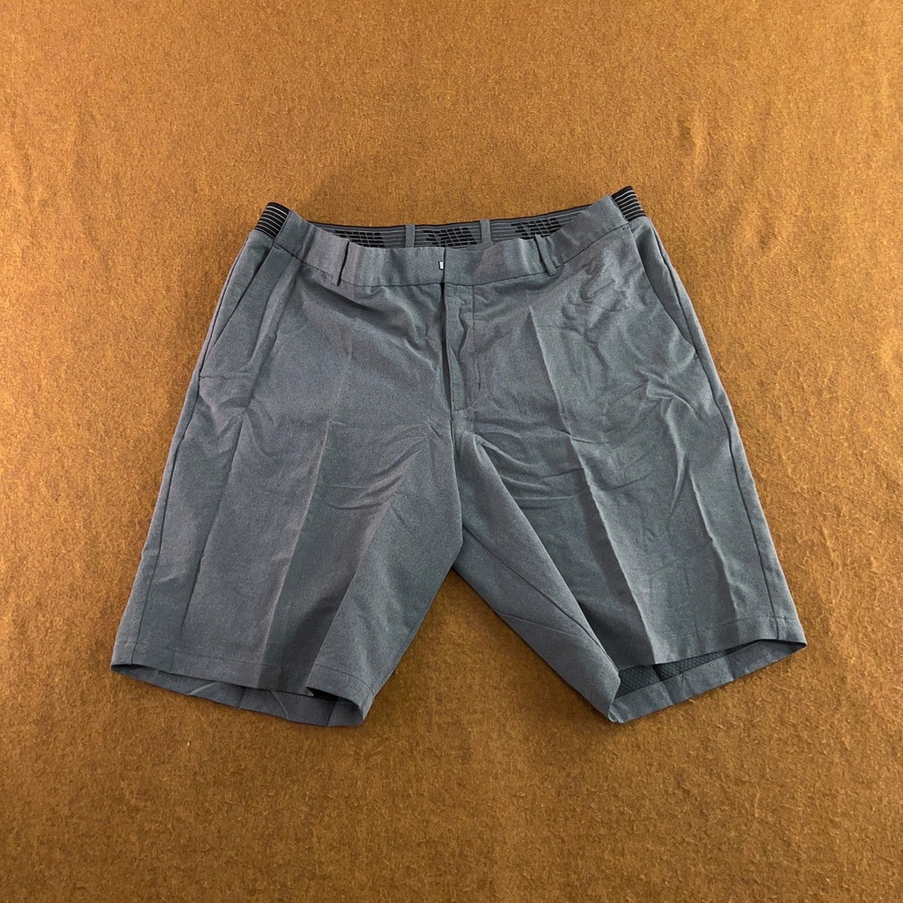 Nike Mens 35 Gray Dri-FIT Stretch Performance Golf Shorts